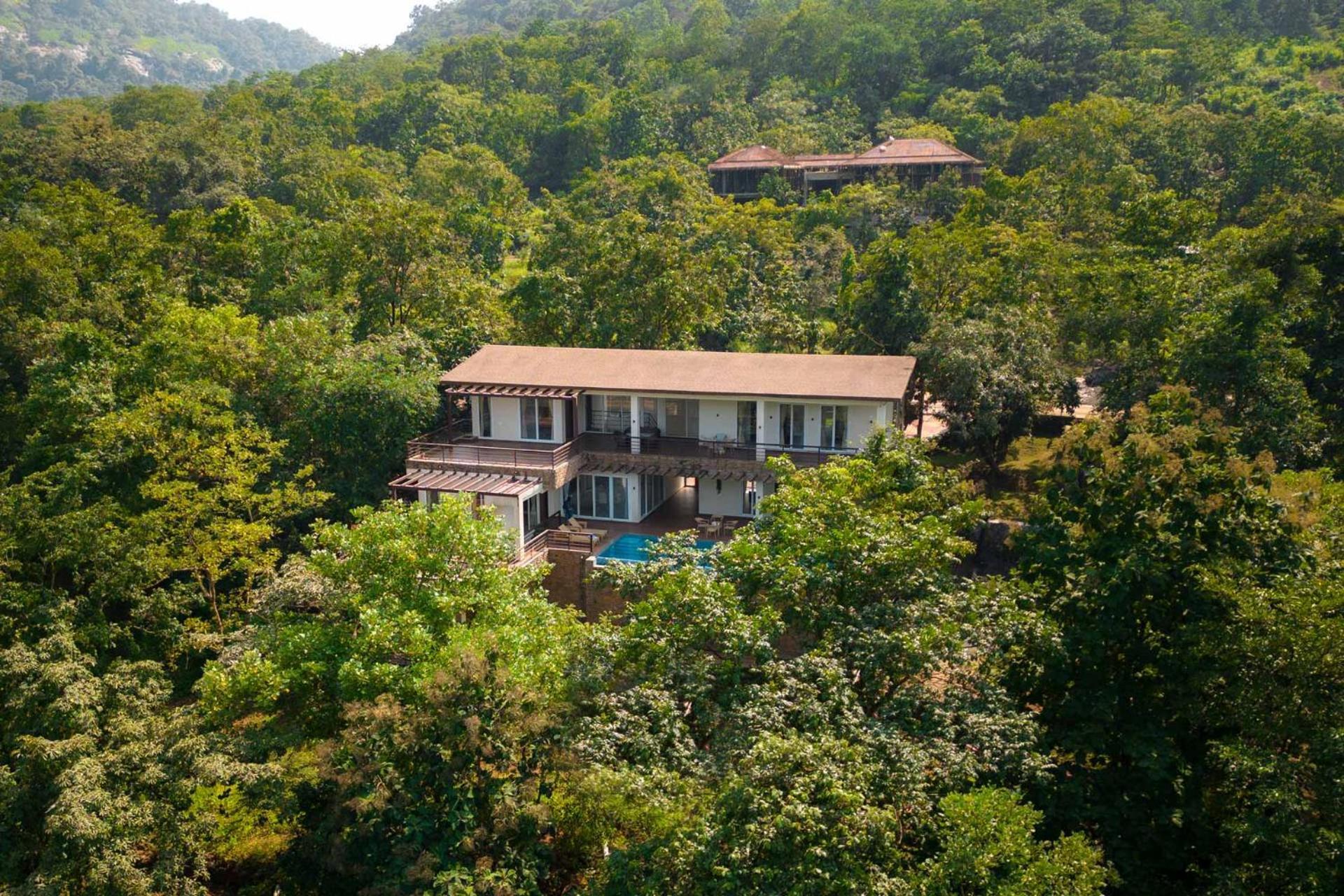 Eden Glade - Khopoli - Mountain-View Villa With Private Pool, Spacious Decks & Indoor Activities ภายนอก รูปภาพ